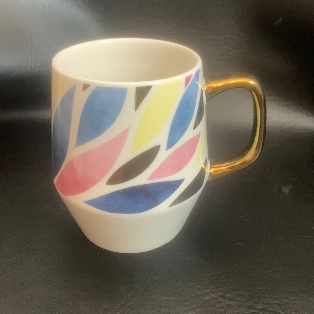 Edible Arrangements 24 Ounce Pink Blue Yellow Coffee Tea Cocoa Decorator Mug